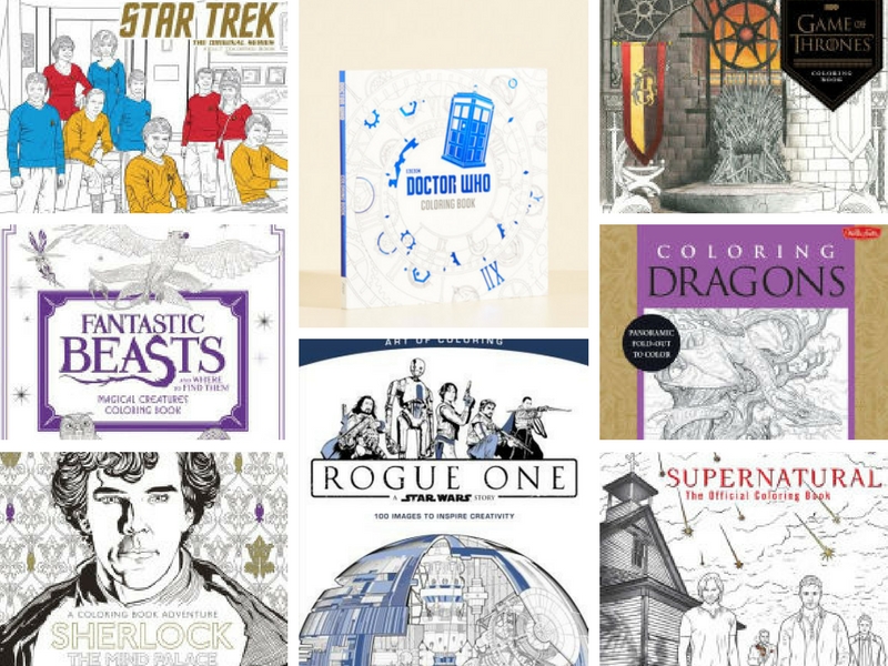 Relevant To Your Interests: The Nerdiest Coloring Books in All the Land