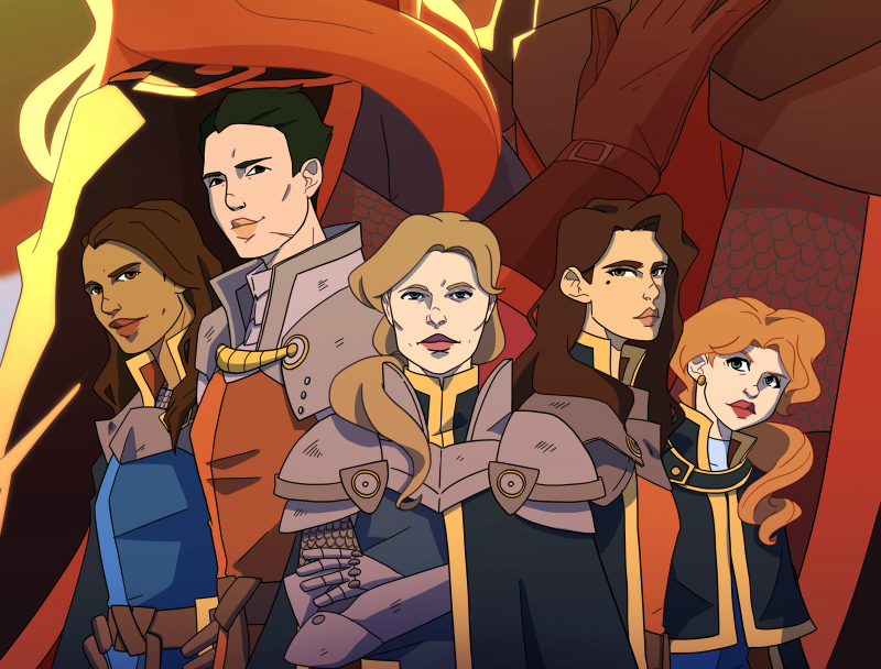 Drawn to Comics: Badass Ladies Wear Armor, Sword Fight and Make Out in The Order of Belfry