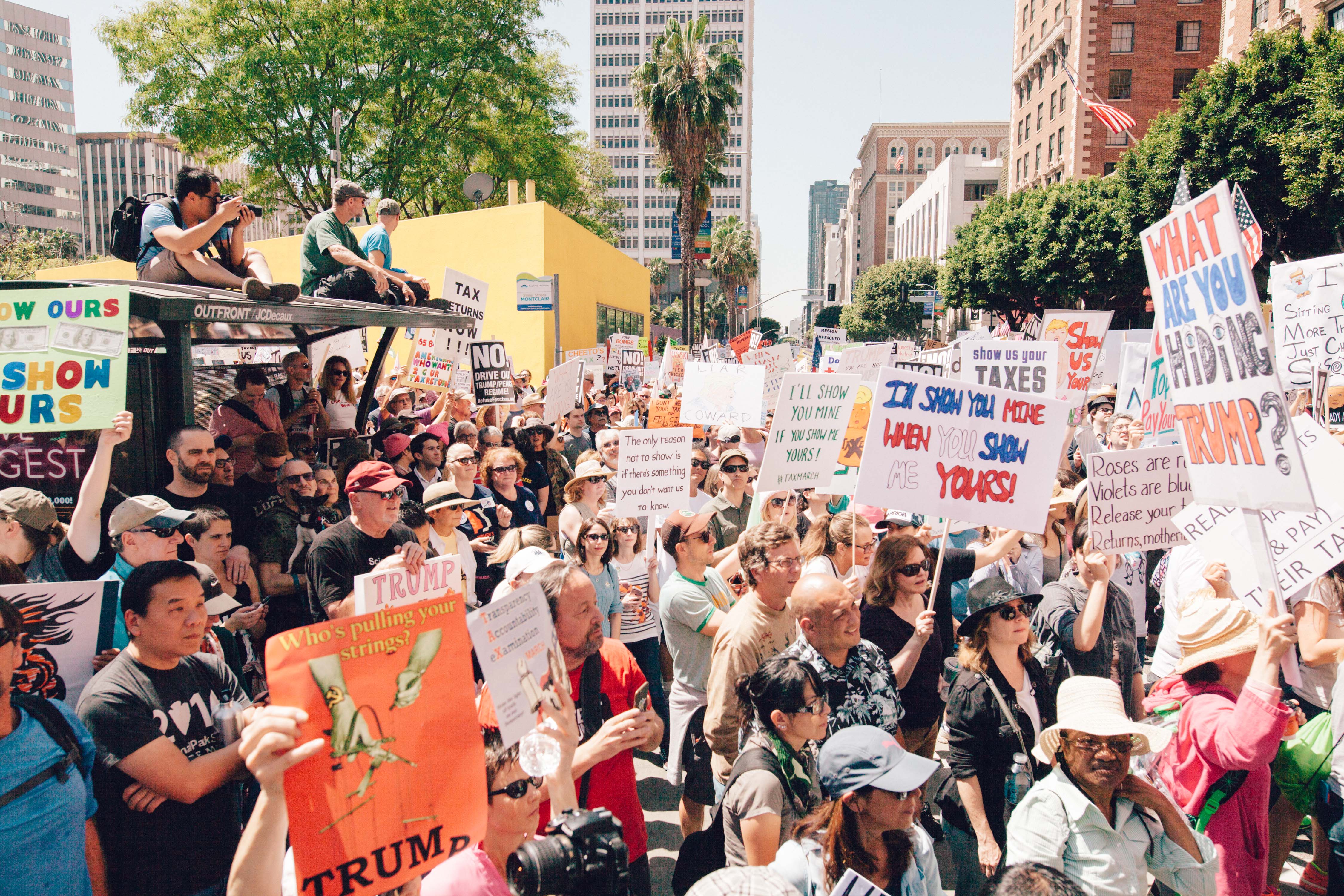 PHOTOESSAY: The April 15 Tax March