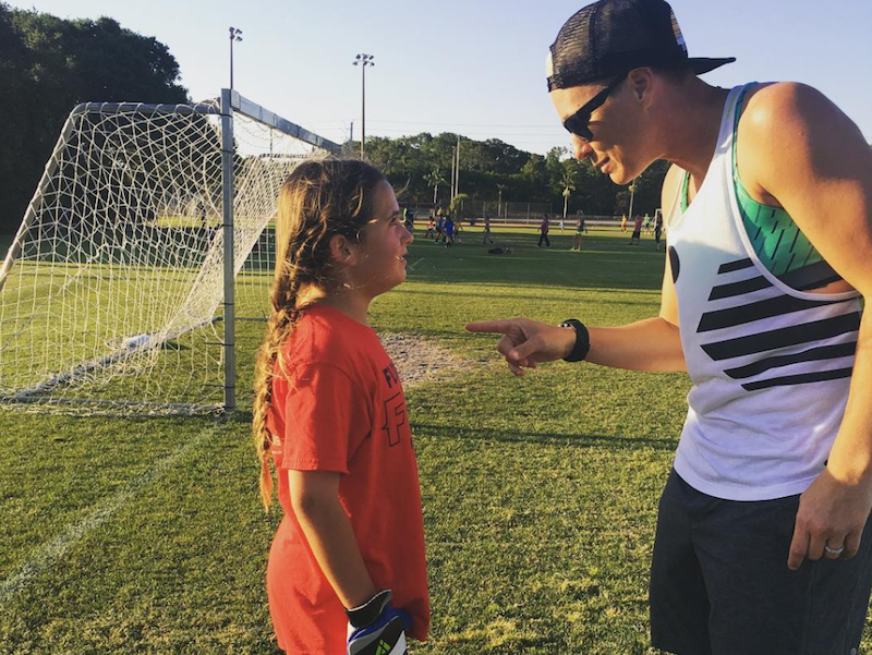 No Filter: Abby Wambach Coaches Fiancé Glennon Doyle Melton’s Kid To Victory