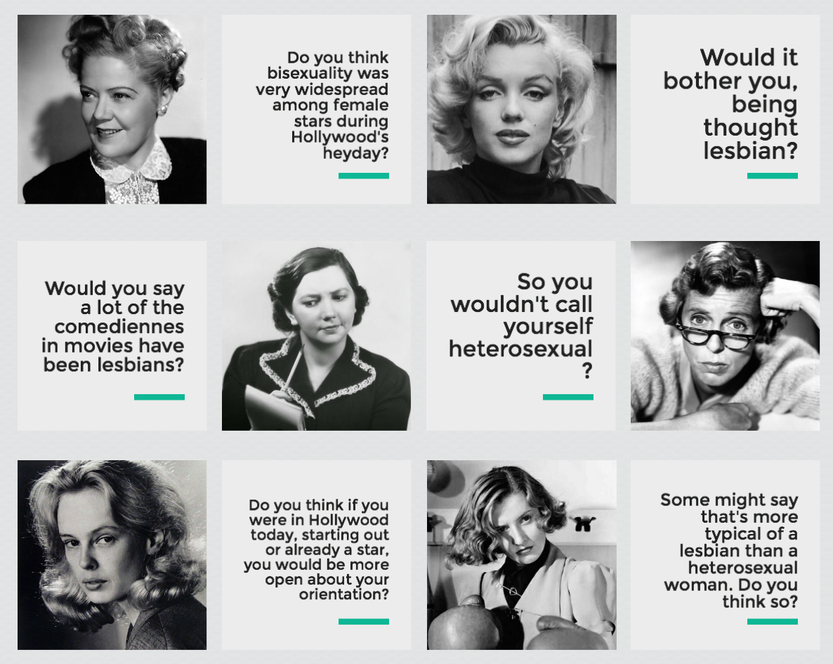 “Hollywood Lesbians”: This 1994 Interview Book Valiantly Attempted To Out Over 31 Legendary Ladies