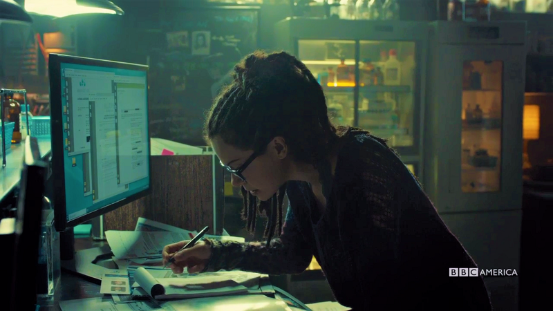 Cosima is doing science