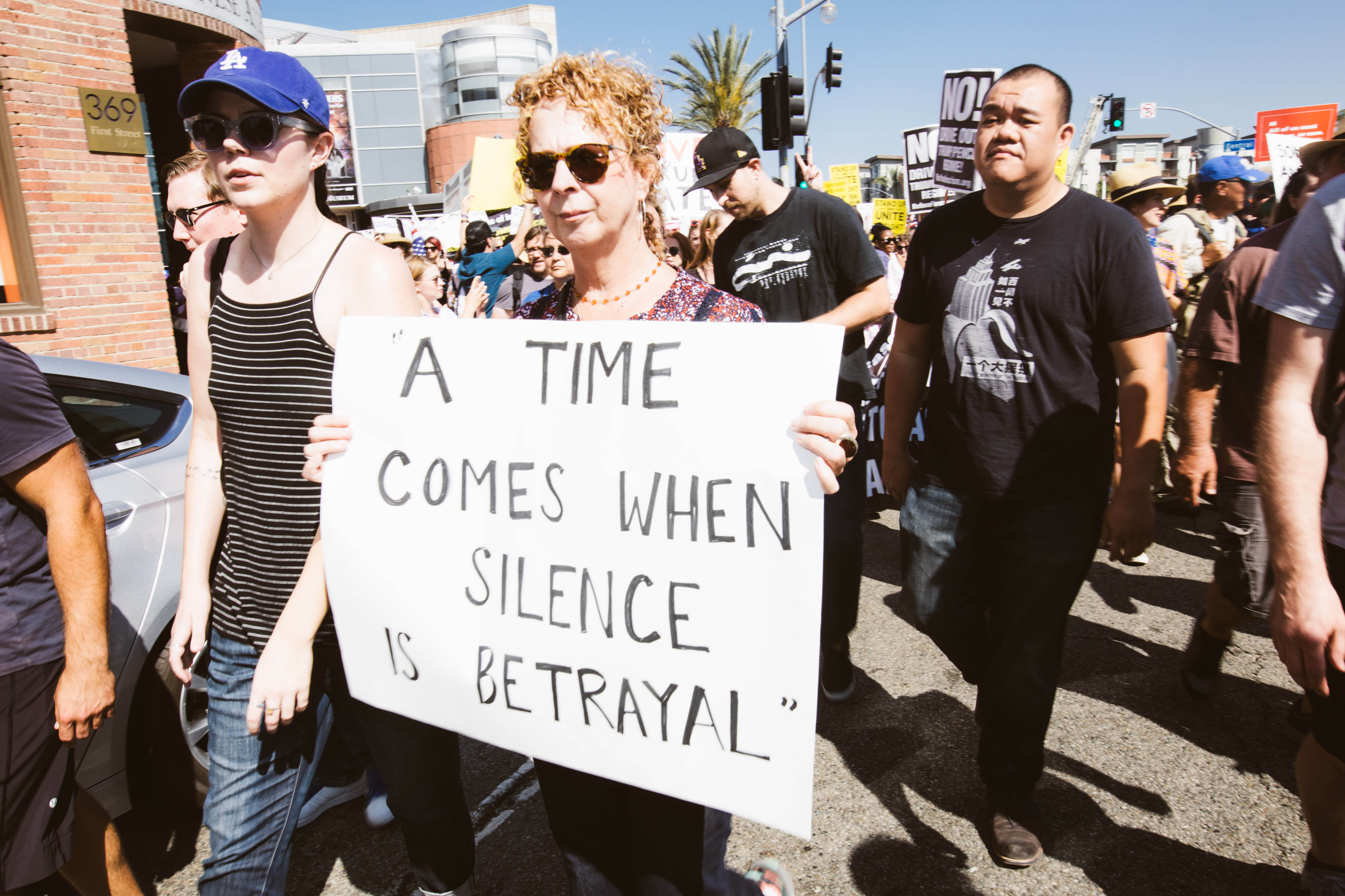 PHOTOESSAY: The Charlottesville Solidarity March in Los Angeles
