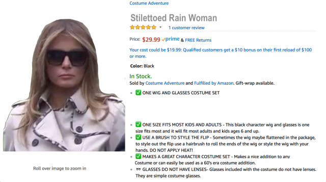 Stilettoed Rain Woman
