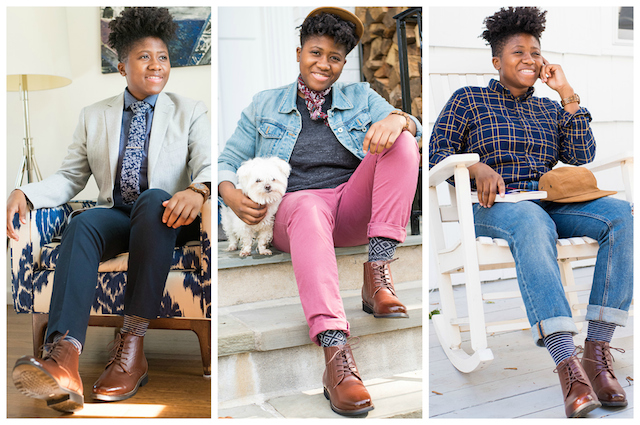 One Pair of Tomboy Toes Boots Five Different Ways