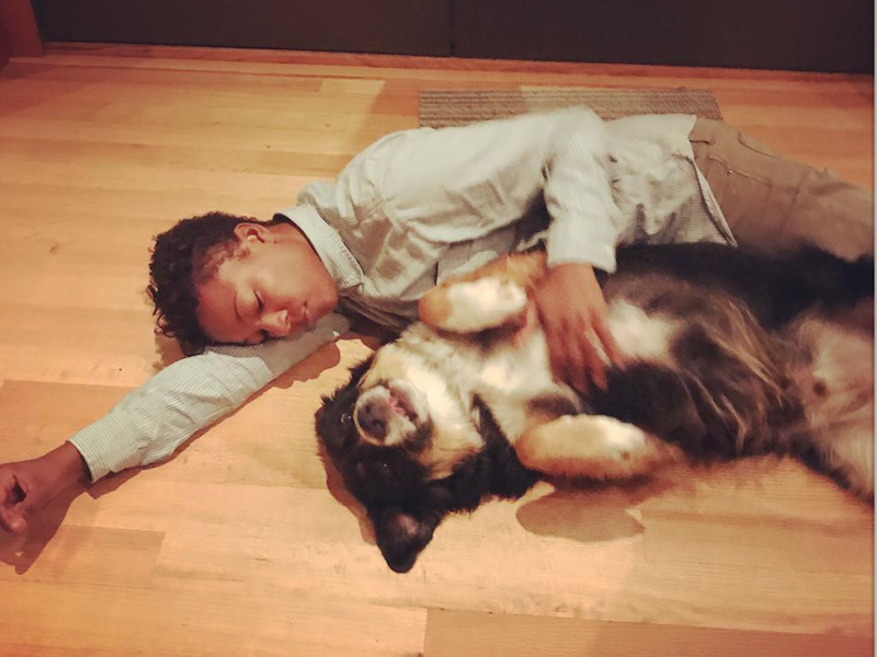 No Filter: Local Dog Spooned by Samira Wiley
