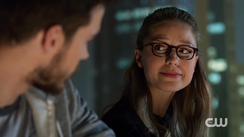 Kara sort of smiles