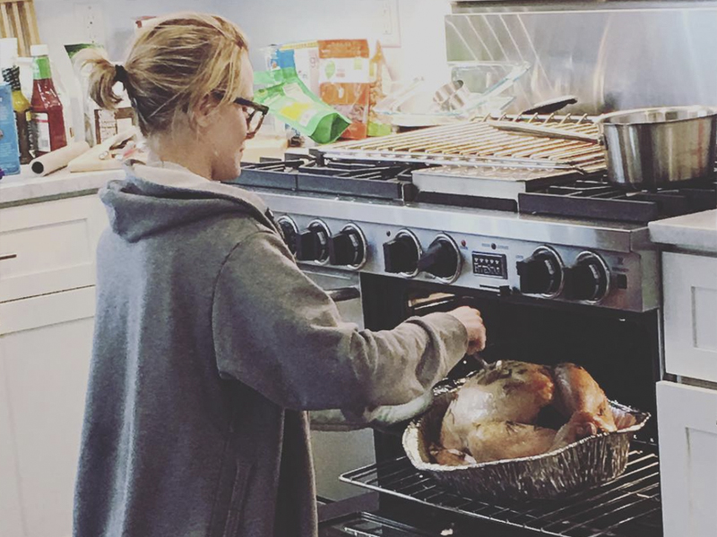 No Filter: Evan Rachel Wood In The Kitchen With The Turkey Baster