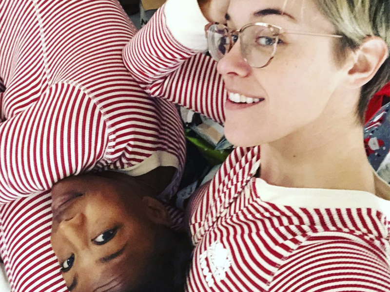 No Filter: Of Course Samira Wiley and Lauren Morelli Had Matching Christmas Pajamas