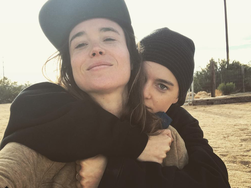 Wait Did Ellen Page and Emma Portner Just Get Married? WELL, OKAY THEN!