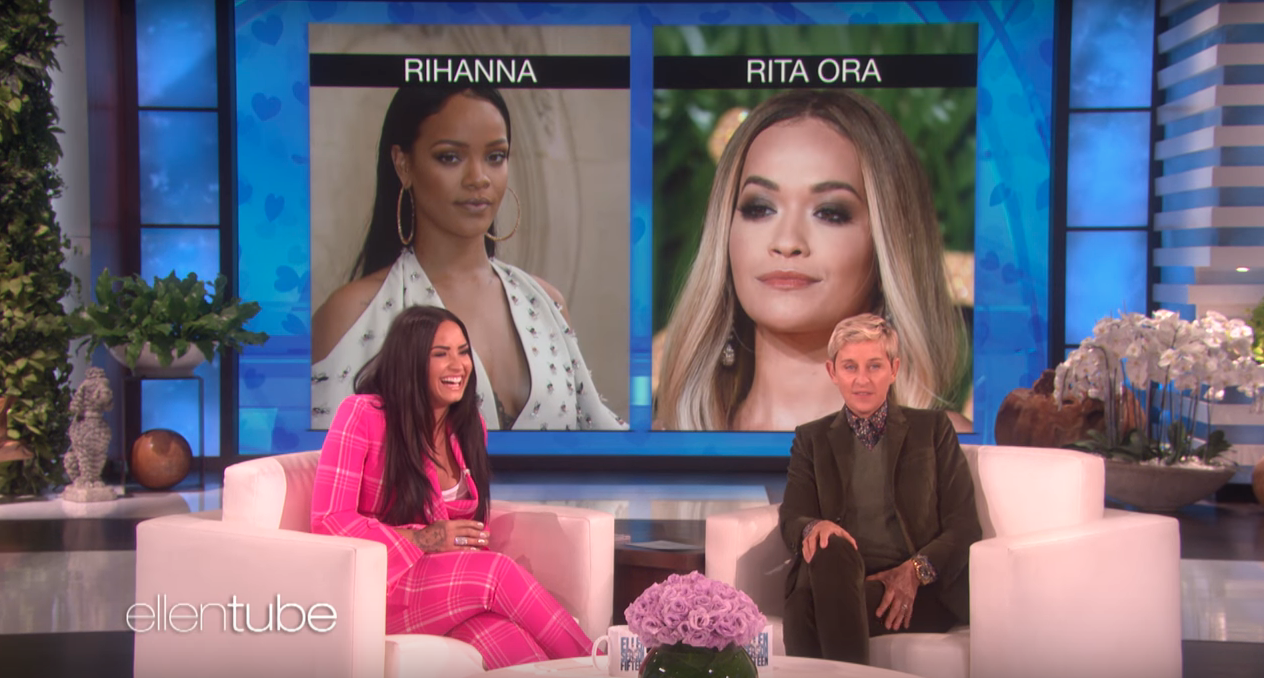 Demi Lovato Playing “Who’d You Rather” on “Ellen” Is F*cking Delightful