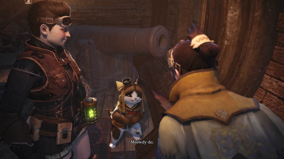 “Monster Hunter World” Gives Gay Gamers the Gift of Fighting Alongside Cat Companions