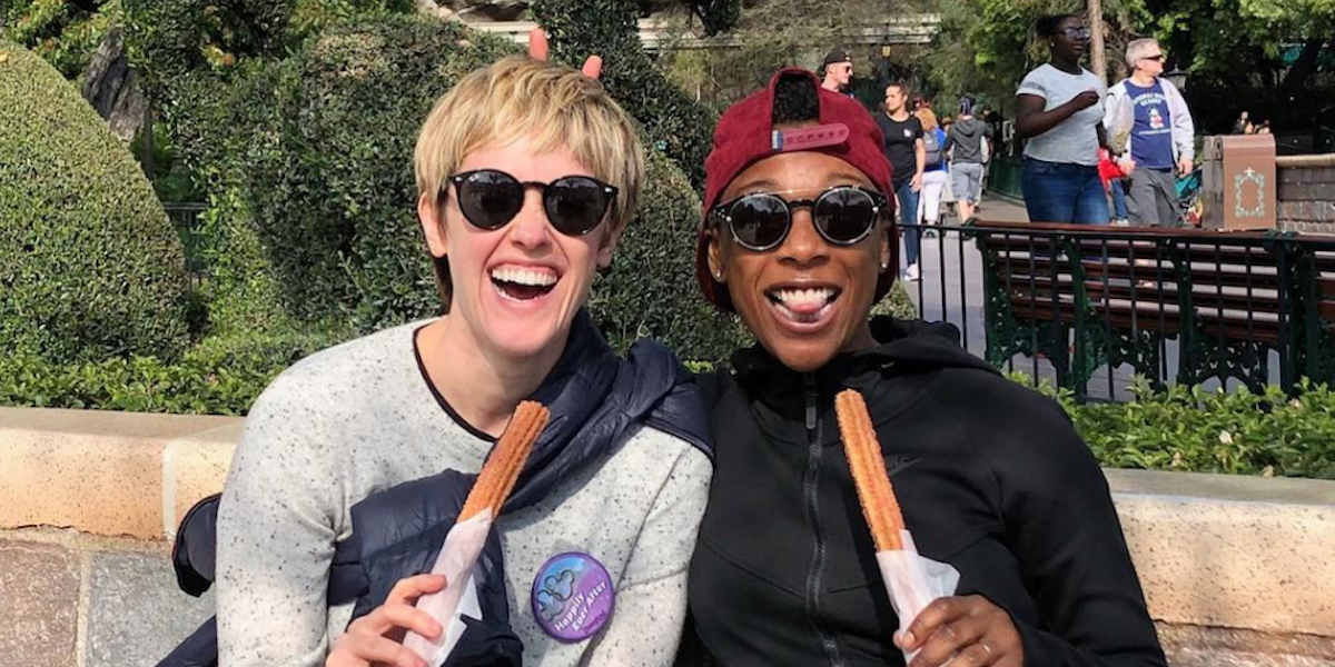 No Filter: Lauren Morelli and Samira Wiley Celebrated Their First Anniversary At Friggin Disneyland