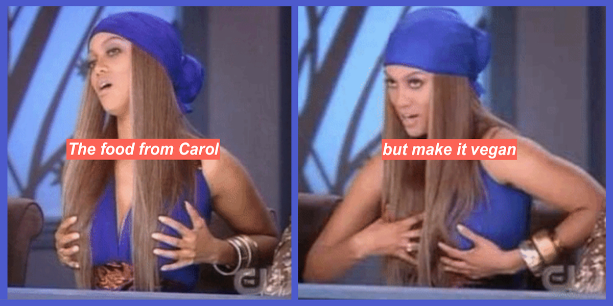 30 Days of Carol: Day 26 – The Food from Carol, But Make it Vegan