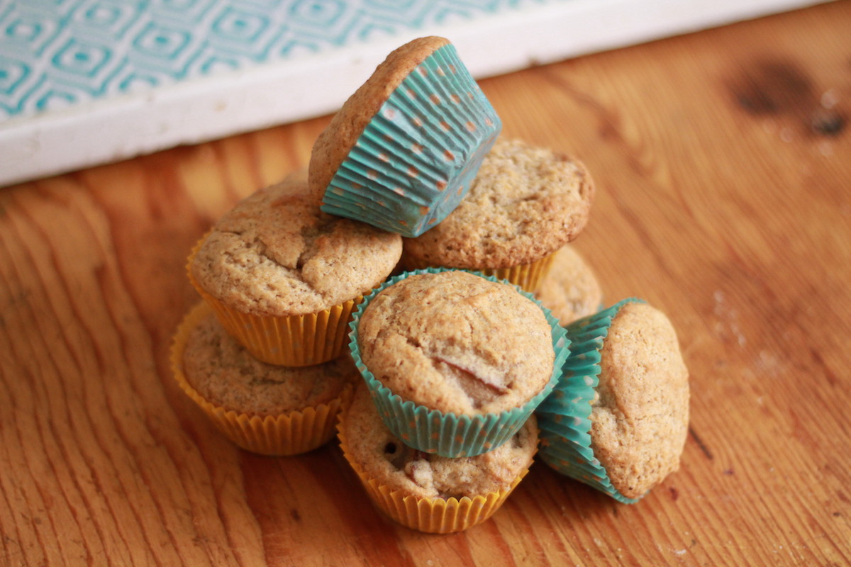 Femme Brûlée: Buttermilk Pear Spice Muffins