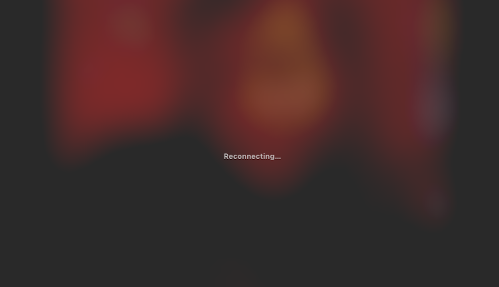 a blurry skype screenshot with the 