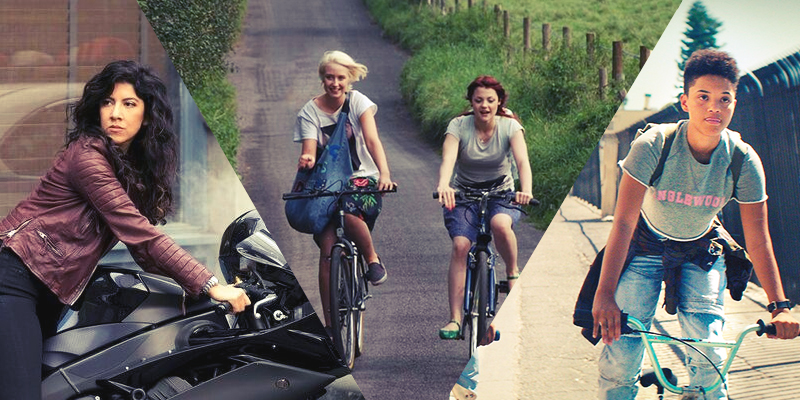 The Top 30 Dykes on Bikes on TV and in Movies