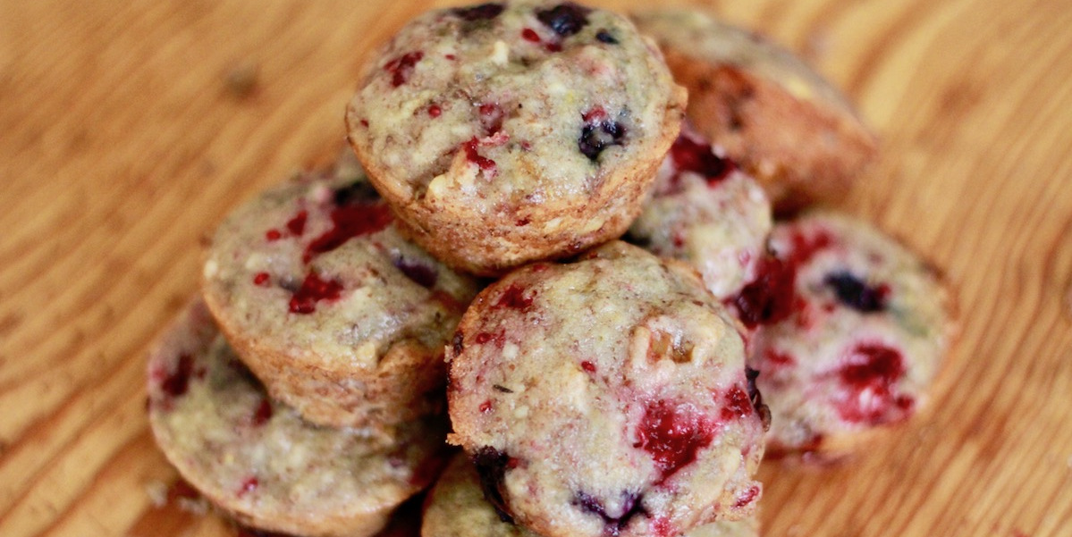 Femme Brûlée: Vegan Berry Muffins