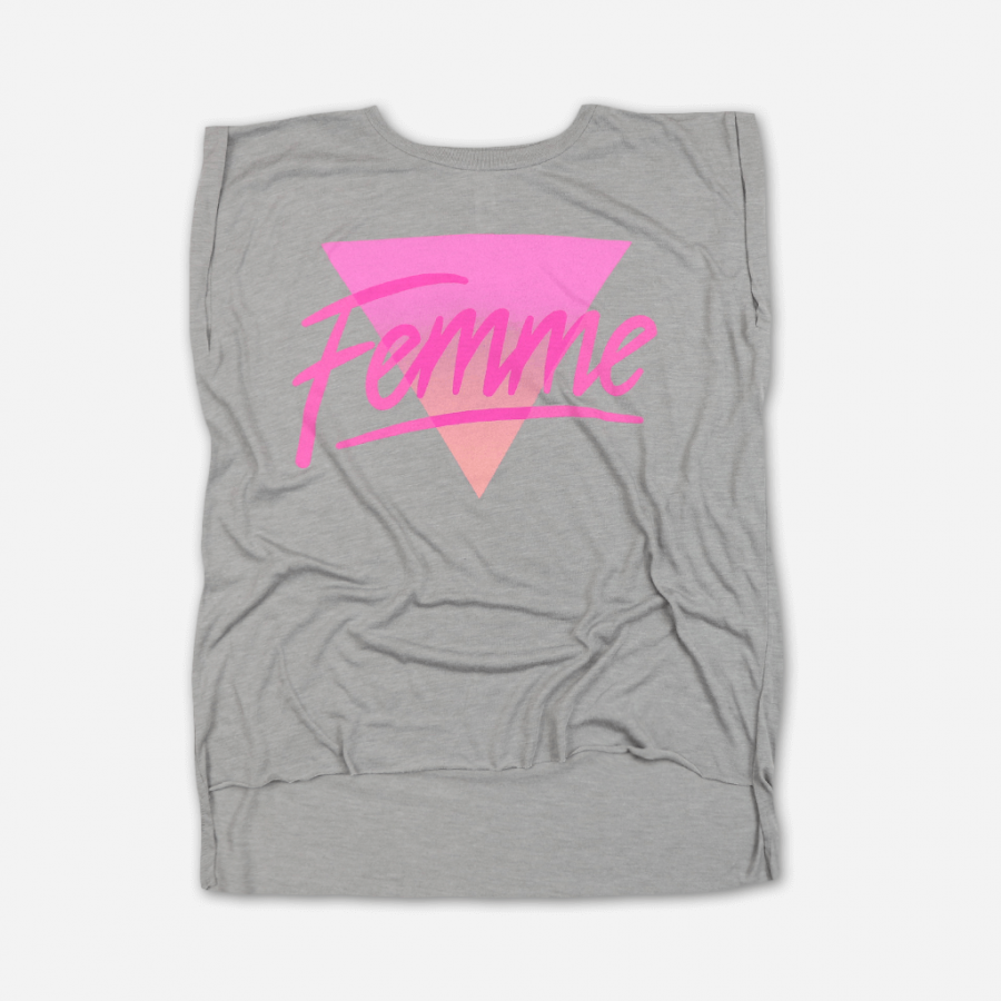 autostraddle femme muscle tee
