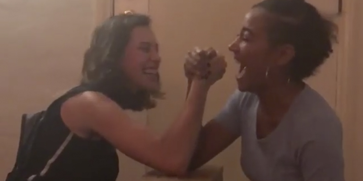 No Filter: Amandla Stenberg and King Princess Arm Wrestle for the Throne