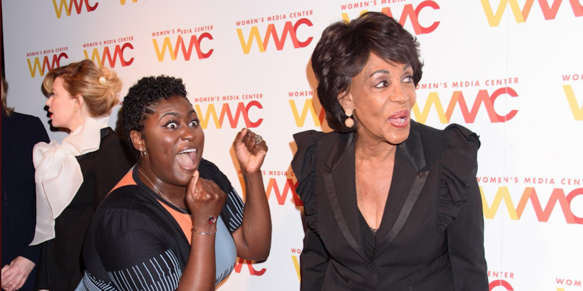 No Filter: Danielle Brooks Meeting Maxine Waters Is a Mood
