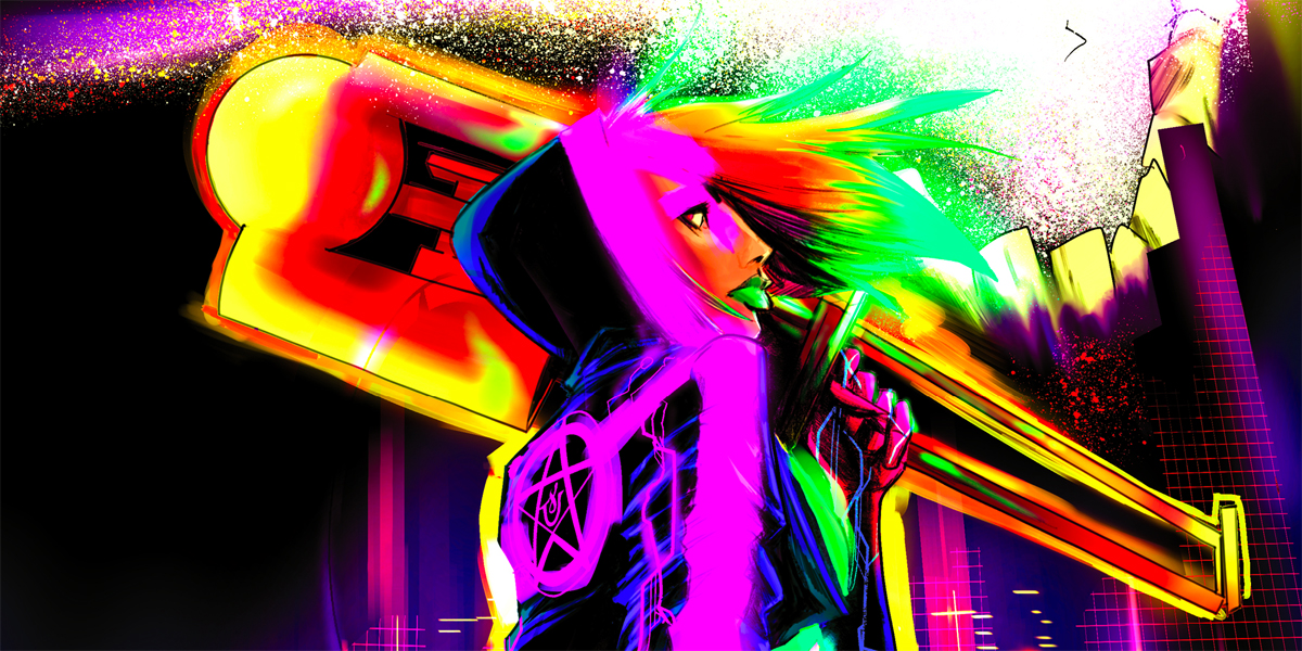 “Goddess Mode” Is The Cyberpunk Magical Girl Comic of My Dreams and Also My Reality