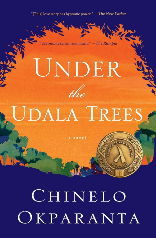 Books with lesbian sex: Cover art of Chinelo Okparanta's "Under the Udala Trees,"