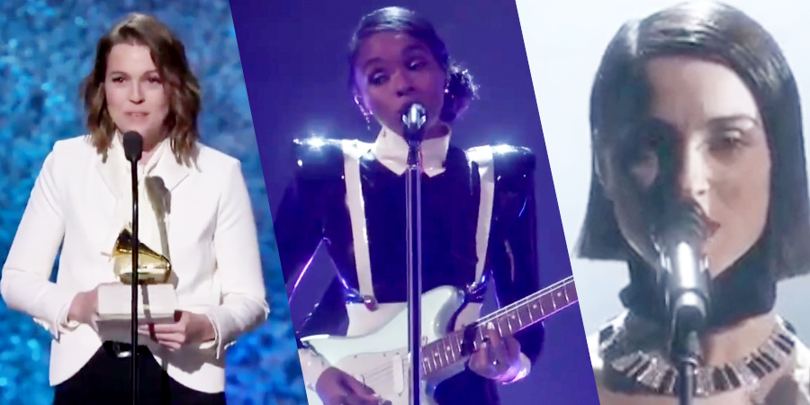 Janelle Monáe, Brandi Carlile,  Lady Gaga and St. Vincent Gayed Up the 2019 Grammys