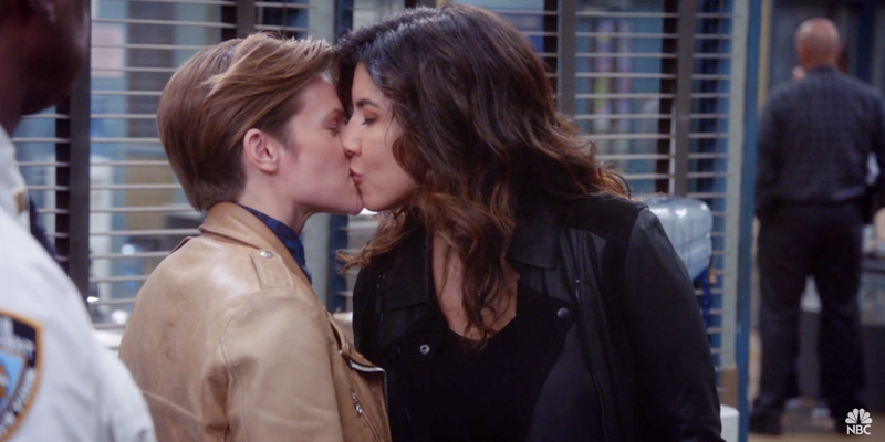 “Brooklyn Nine-Nine” Introduces Cameron Esposito as Rosa’s Girlfriend Like Some Kind of Soft Butch Fever Dream