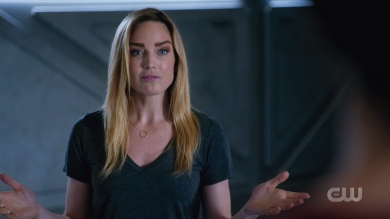 Sara throws her hands up like everything is fine
