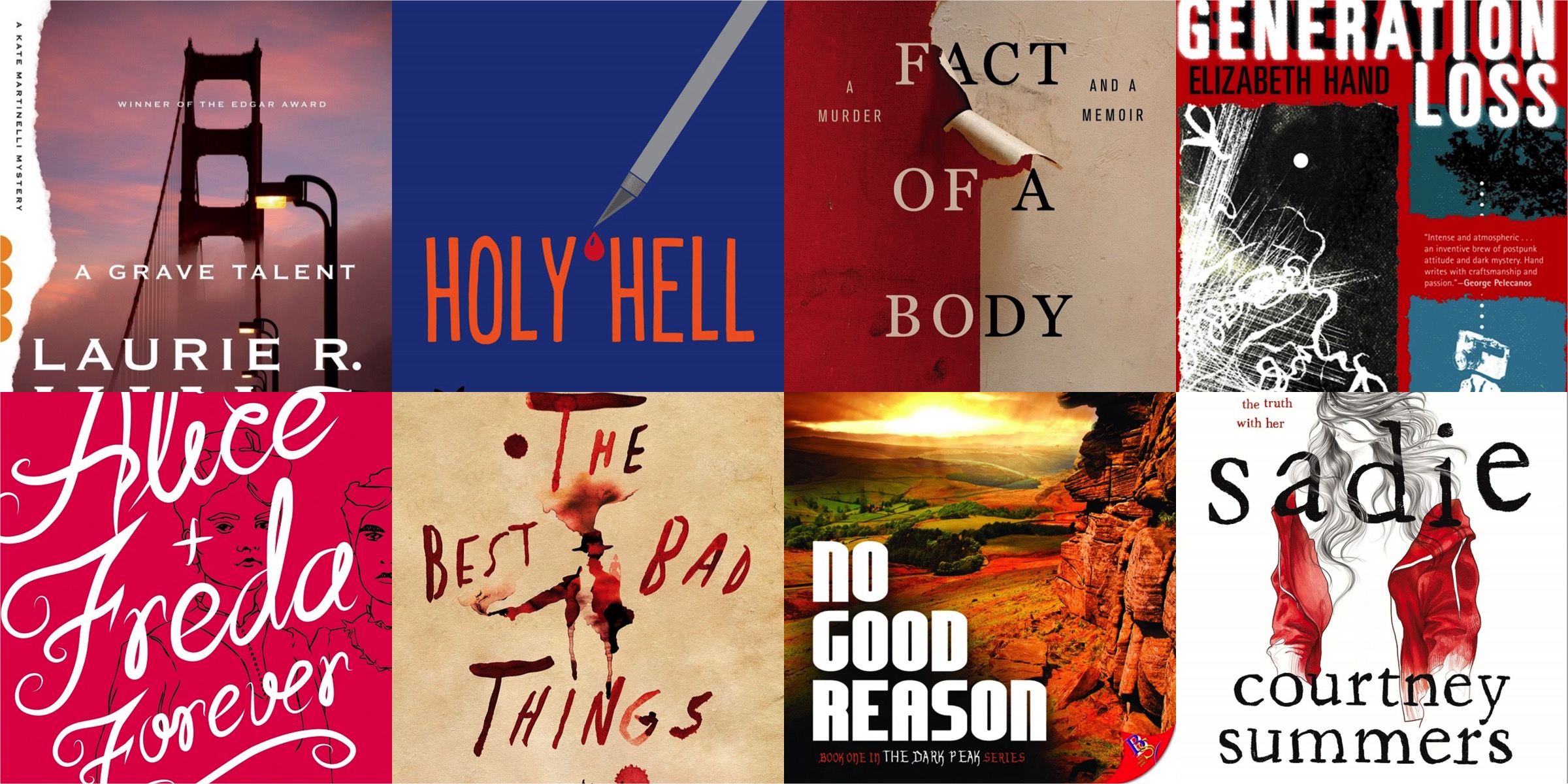 8 Crime Books Featuring Women Loving Women & Other Queer People