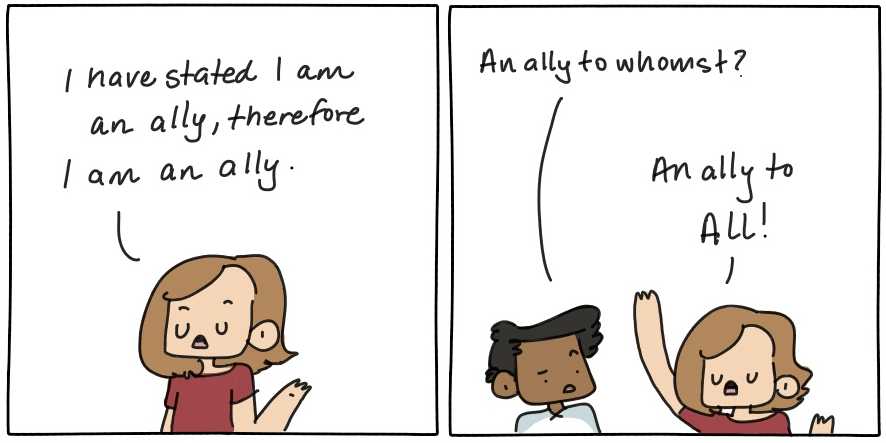 Foolish Child #43: Self-Proclaimed Allies