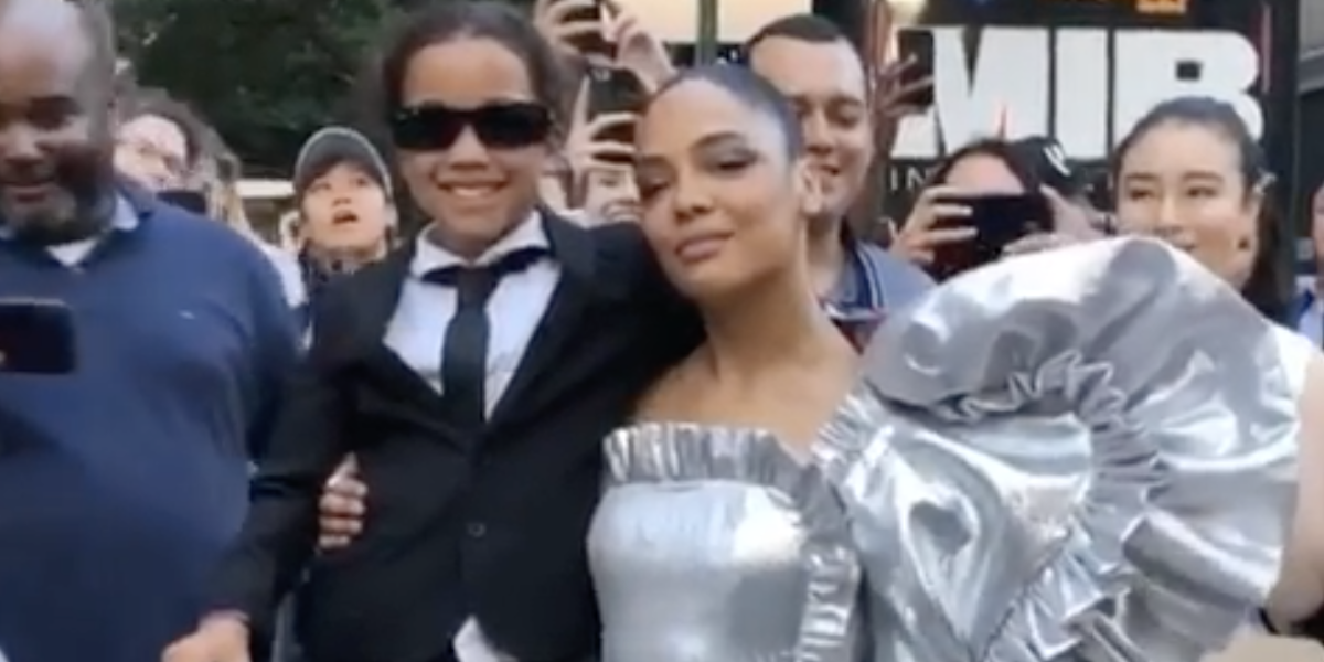 No Filter: Tessa Thompson Does It for the Kids
