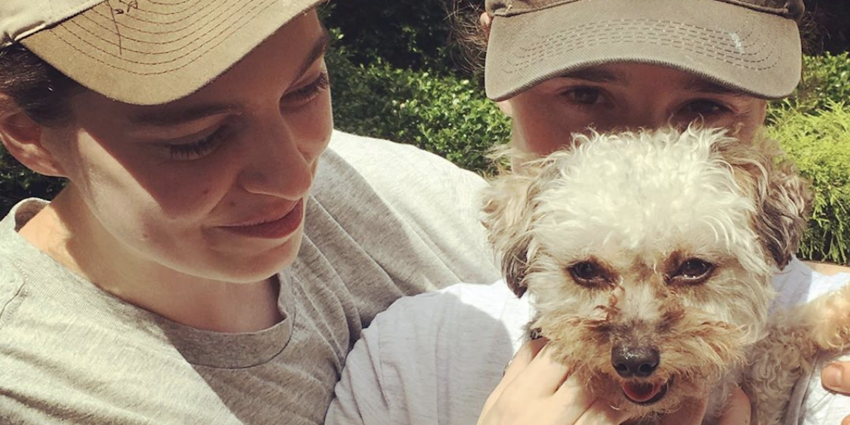 No Filter: Ellen Page Adopted a New Dog for Pride