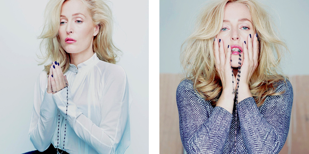 8 Sins I Committed by Viewing This Catholic-Themed Gillian Anderson Photoshoot