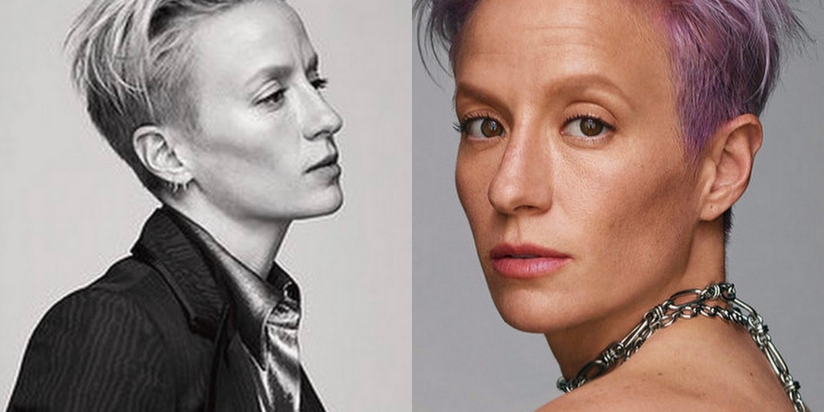 No Filter: Megan Rapinoe Dresses Up and Also Undresses To Make Her Cover Girl Dreams Come True