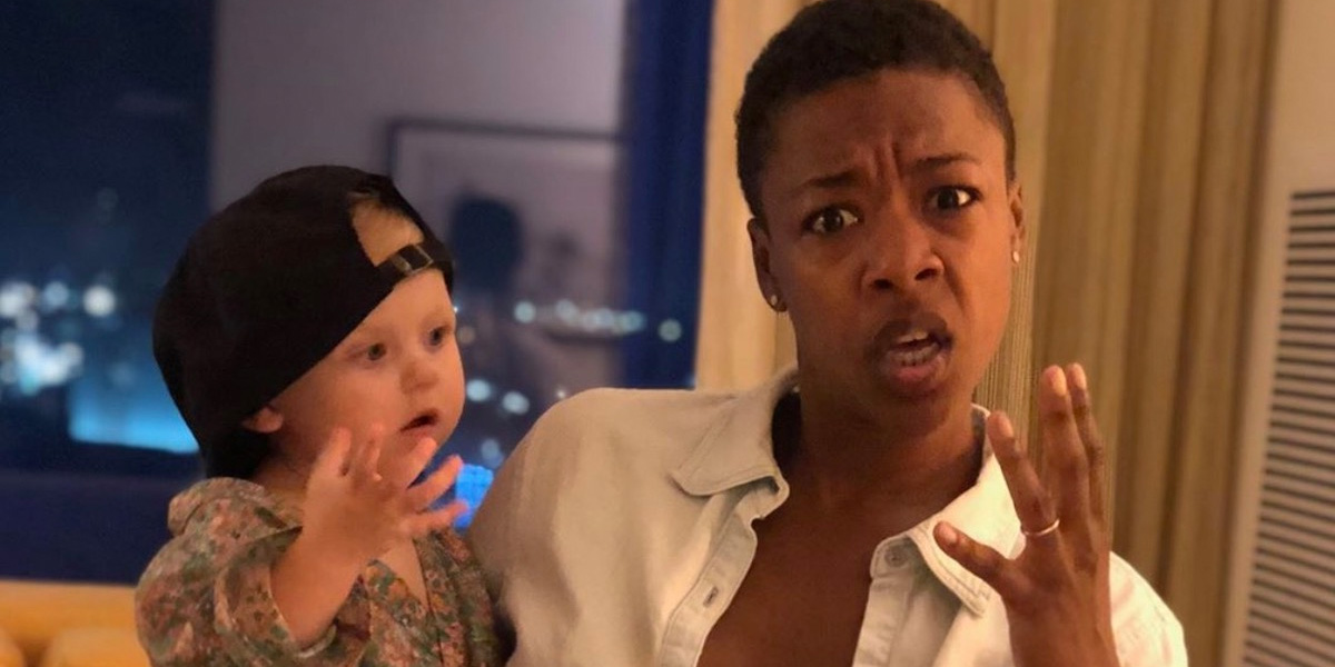 No Filter: Samira Wiley Held a Baby While Wearing a Slightly Unbuttoned Button-Up Shirt and Nobody Told Me???