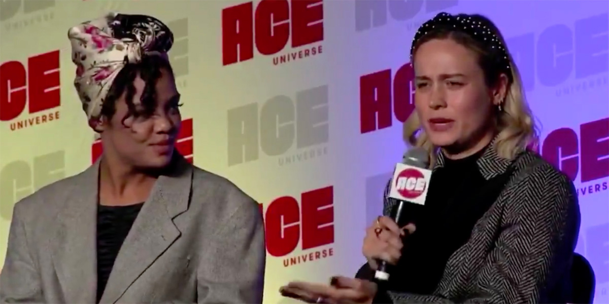Sunday Funday Is Helping Tessa Thompson Teach Brie Larson How to Top