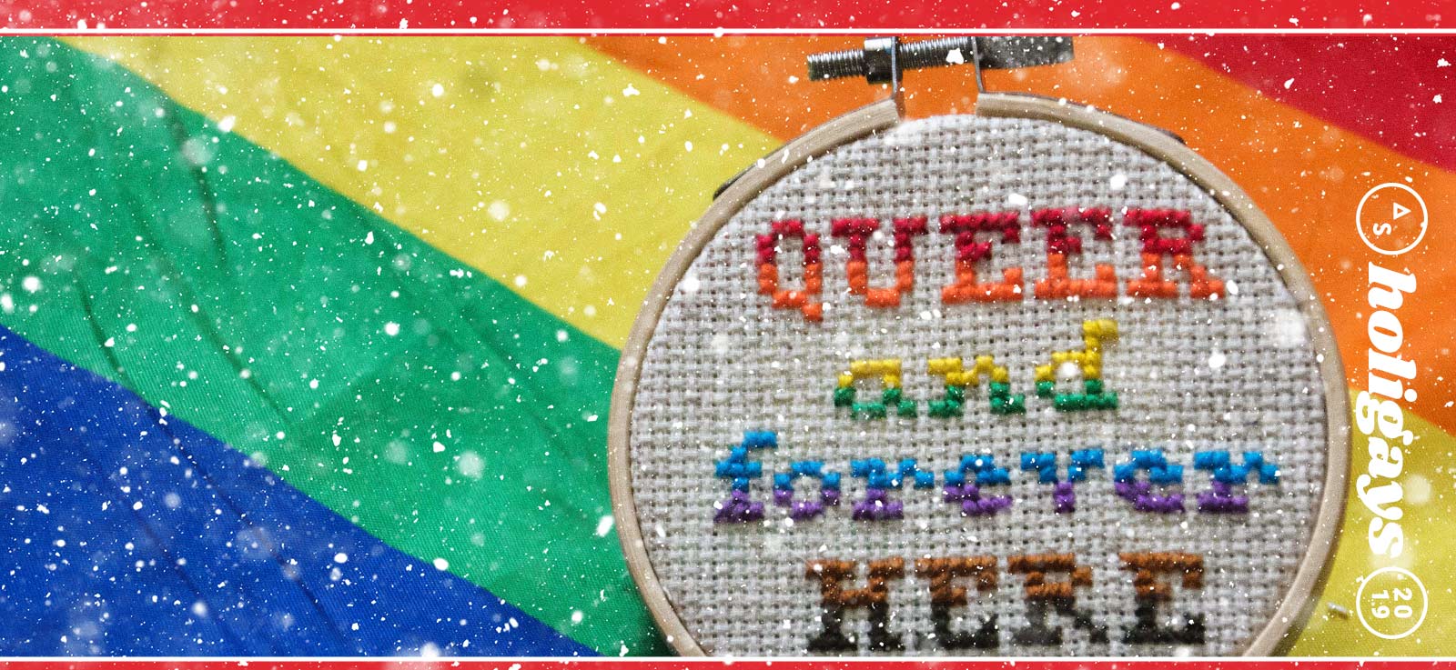 Get Cozy With This Custom Queer Cross Stitch Pattern
