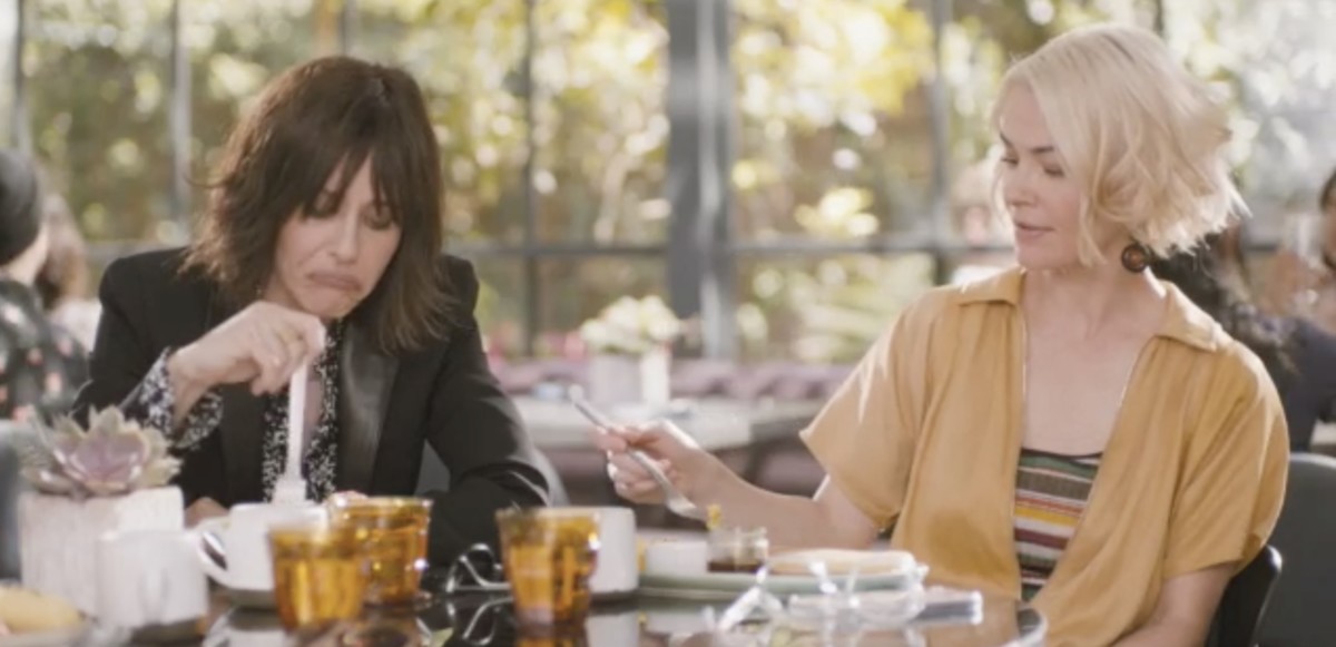 Alice and Shane at brunch