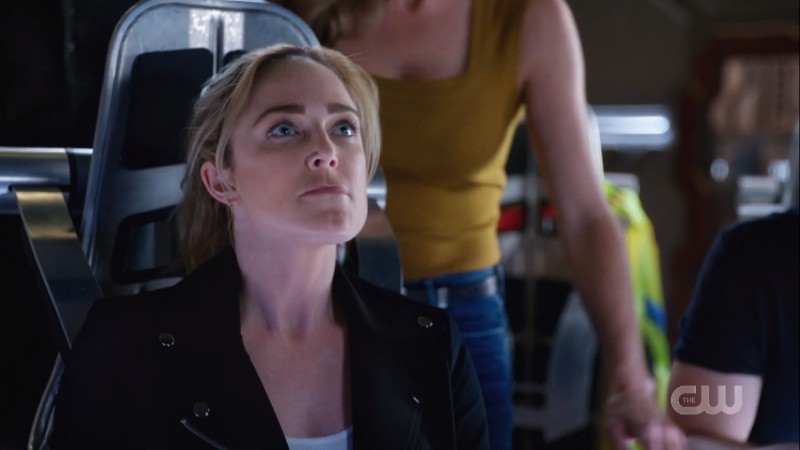 Sara looks OVER IT