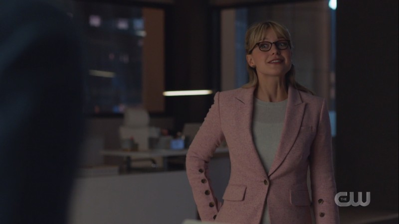 Kara looks uncomfortable
