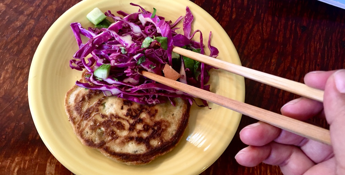 The Dyke Kitchen: You Can Eat Savory Pancakes Anytime!