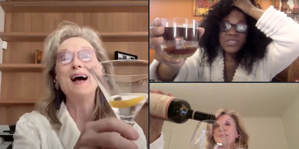 Sunday Funday Is Making Cocktails in Our Robes With Divas
