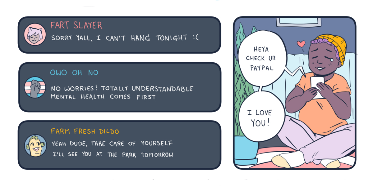 Reine #9: Take Care of Each Other