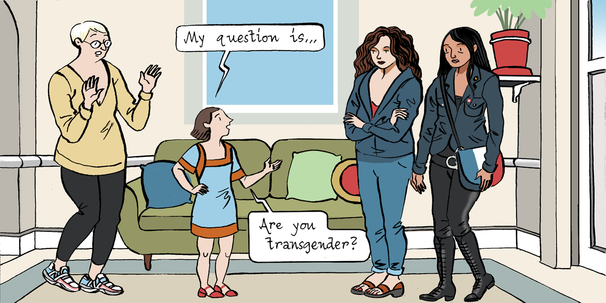 Scenes from a Gender 02: Illustrated Moments of Trans Womanhood