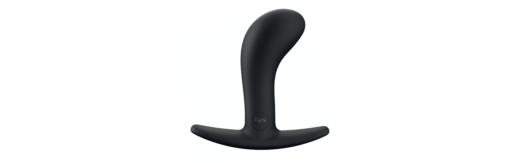 a black cute-looking minimalist butt plug