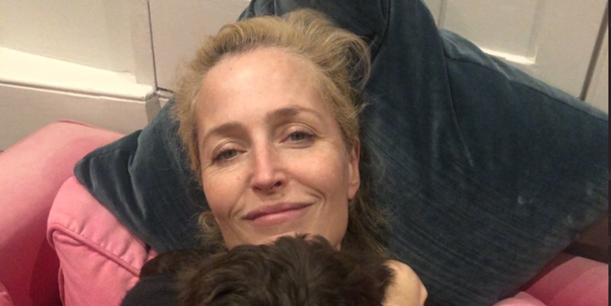 Gal Pal Watch: Gillian Anderson Breaks Up with Peter Morgan, Rebounds With Cute Brunette