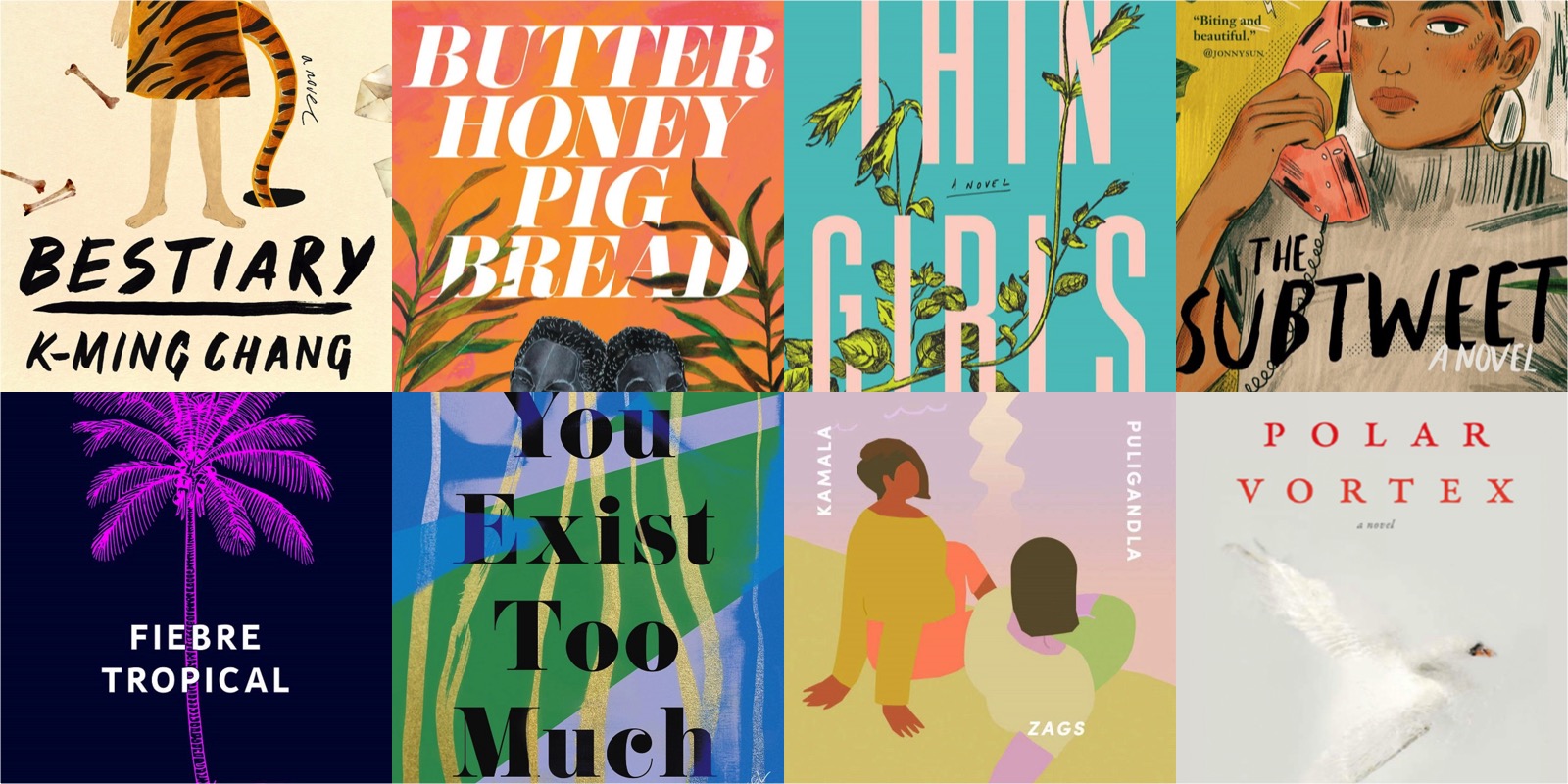 collage of the covers of the books listed below in this section