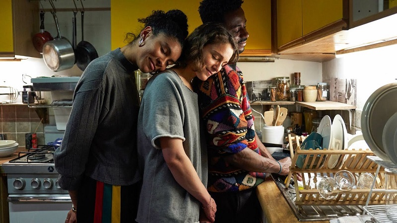 Our only throuple on the Best Queer TV Couples of 2020 list!